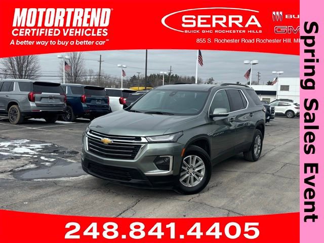 Certified 2022 Chevrolet Traverse LT