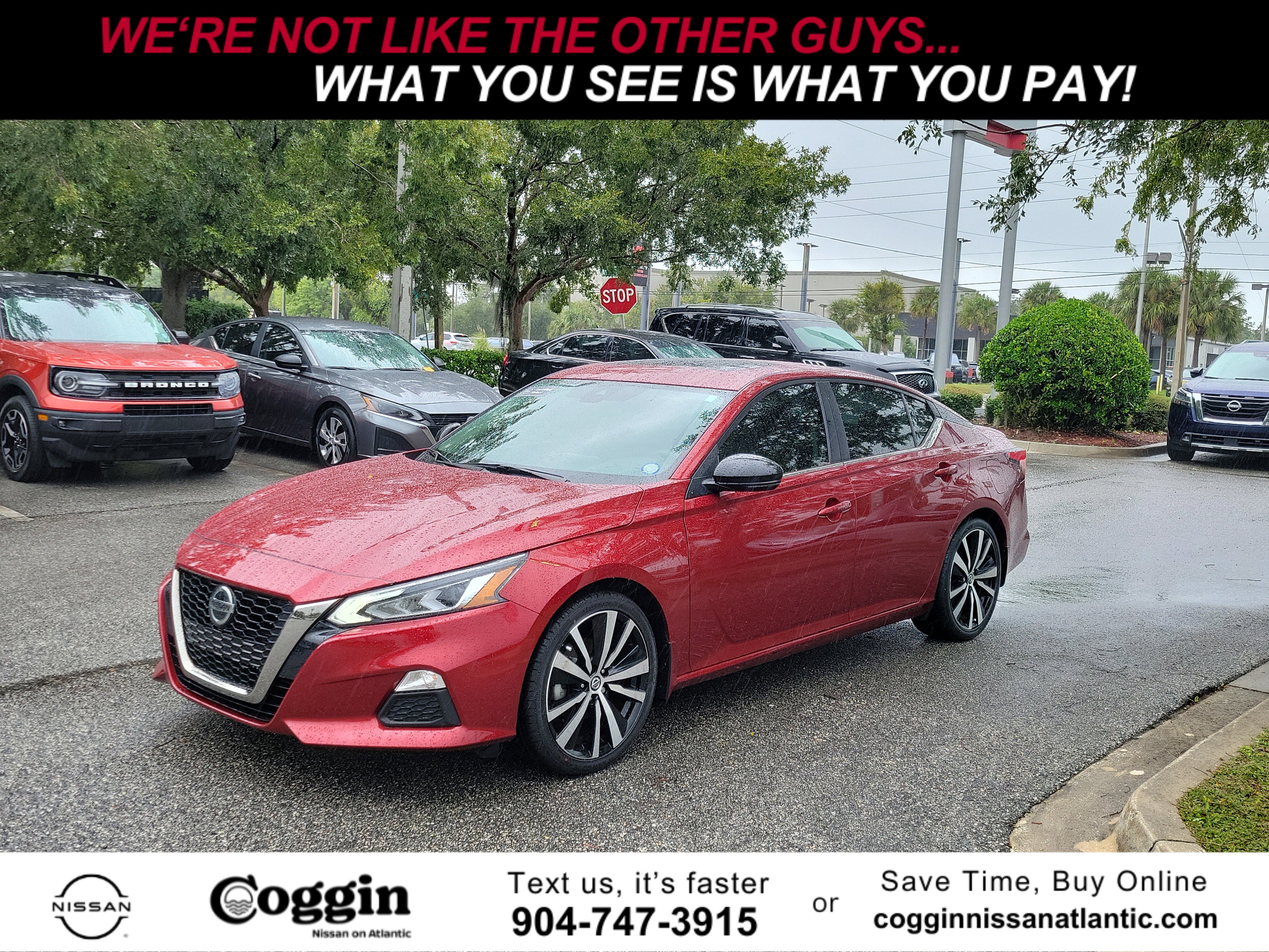 Certified 2020 Nissan Altima 2.5 SR w/ Premium Package