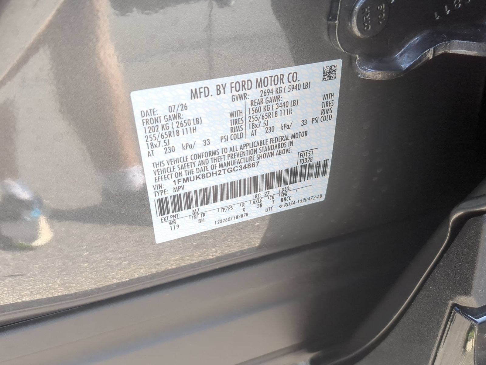 New 2026 Ford Explorer Active AWD/4WD image 39