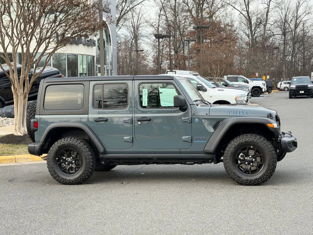 Certified 2025 Jeep Wrangler Unlimited Sport S 4xe image 5