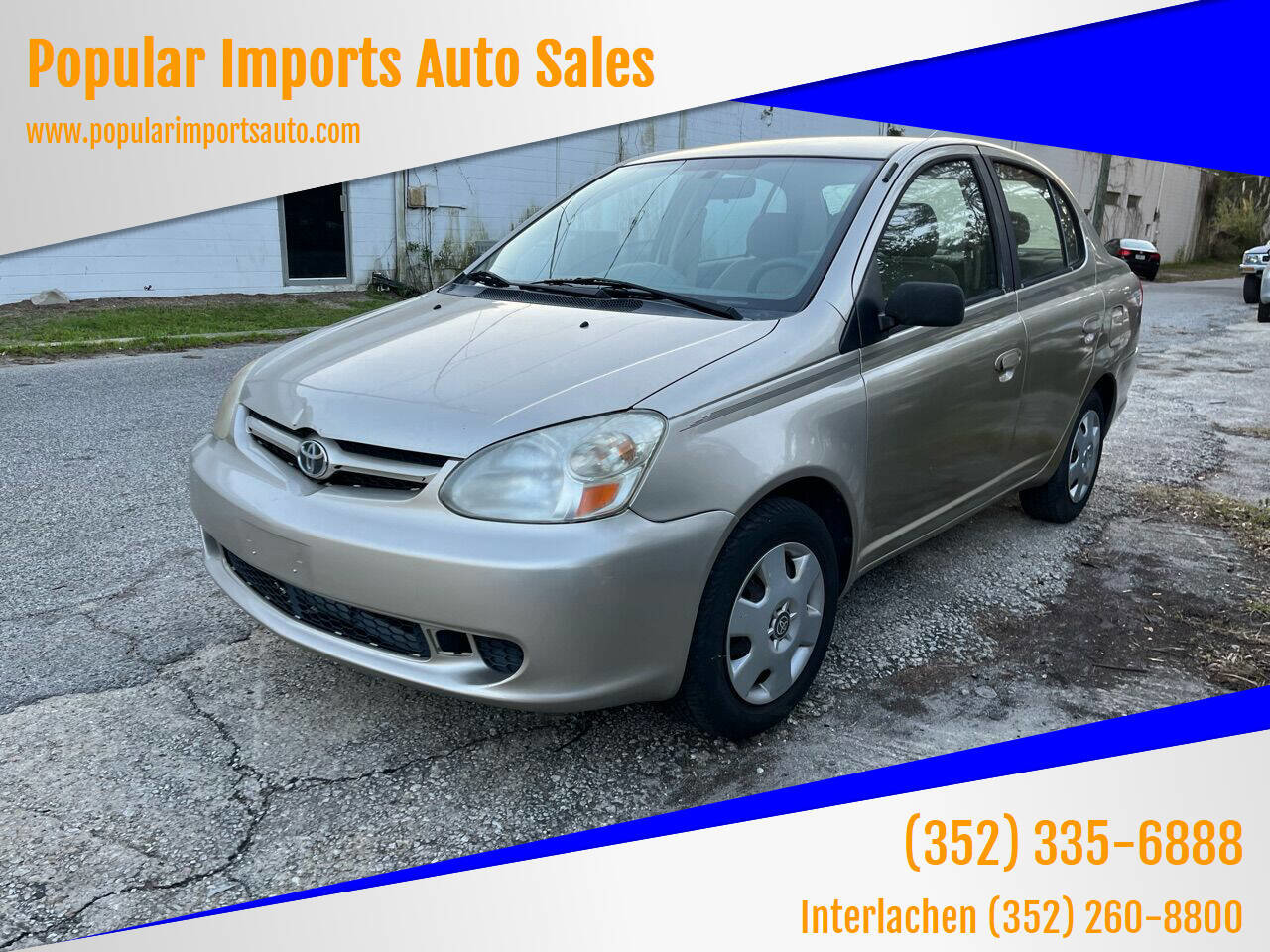 Used 2003 Toyota Echo Sedan