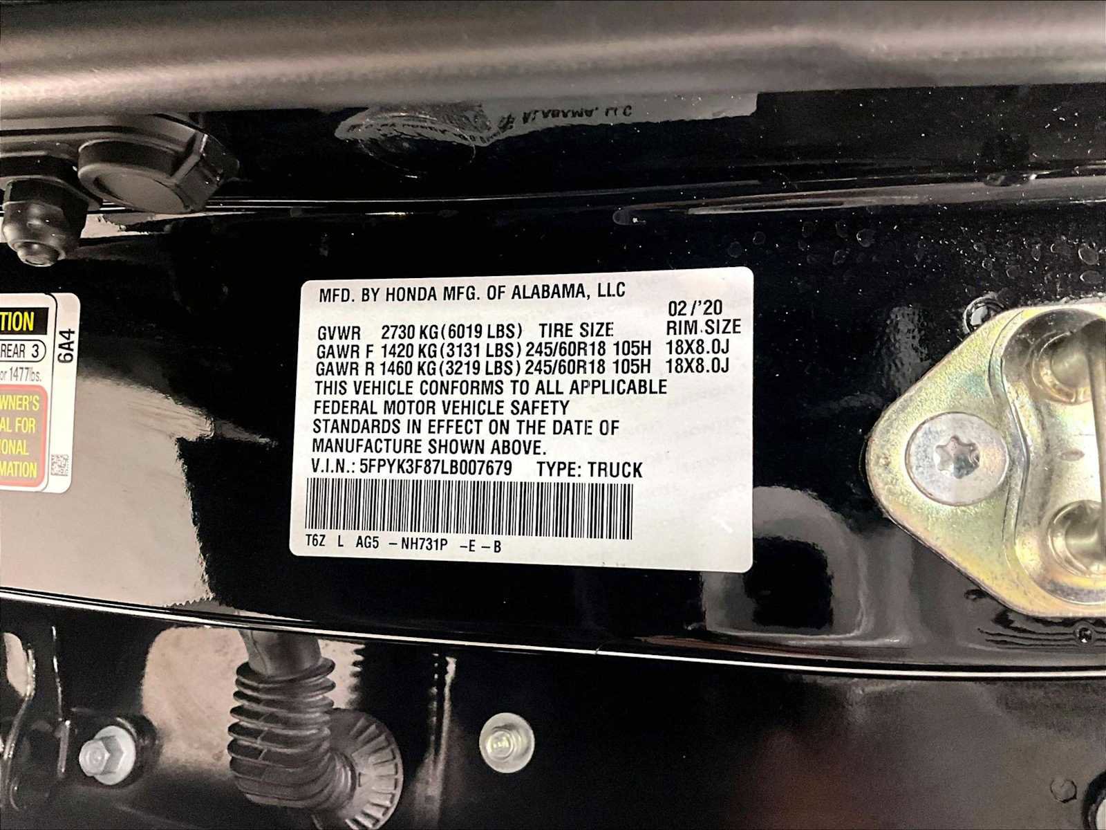 Used 2020 Honda Ridgeline Black Edition image 35