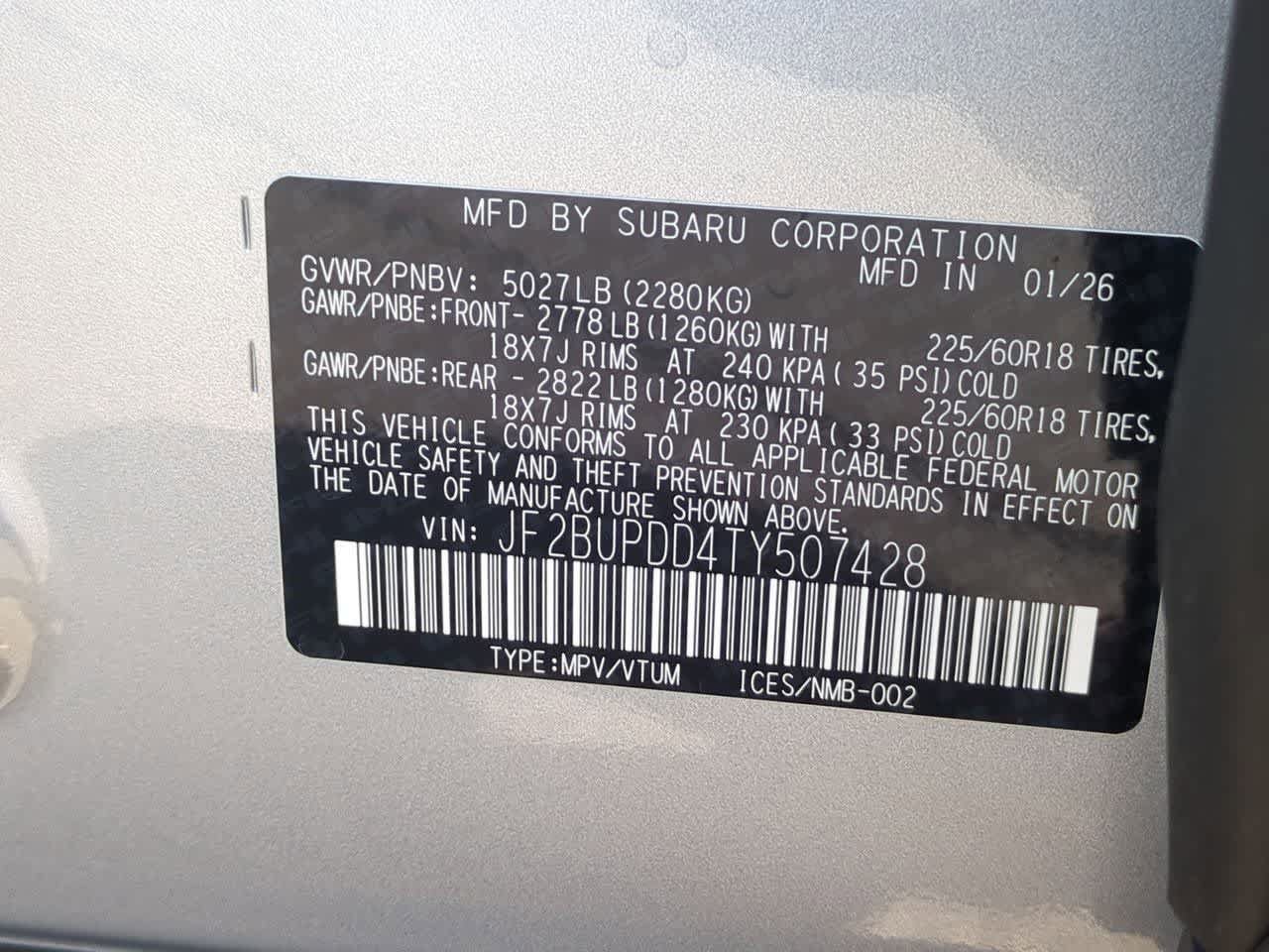New 2026 Subaru Outback Limited AWD/4WD image 37