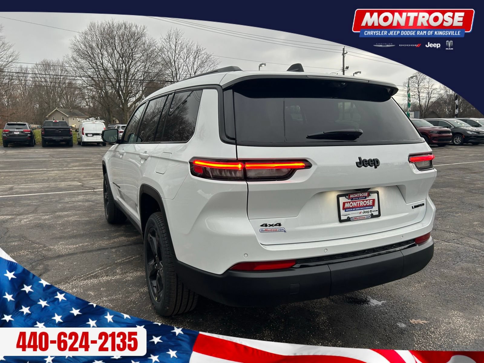 New 2025 Jeep Grand Cherokee L Limited w/ Luxury Tech Group II AWD/4WD image 3