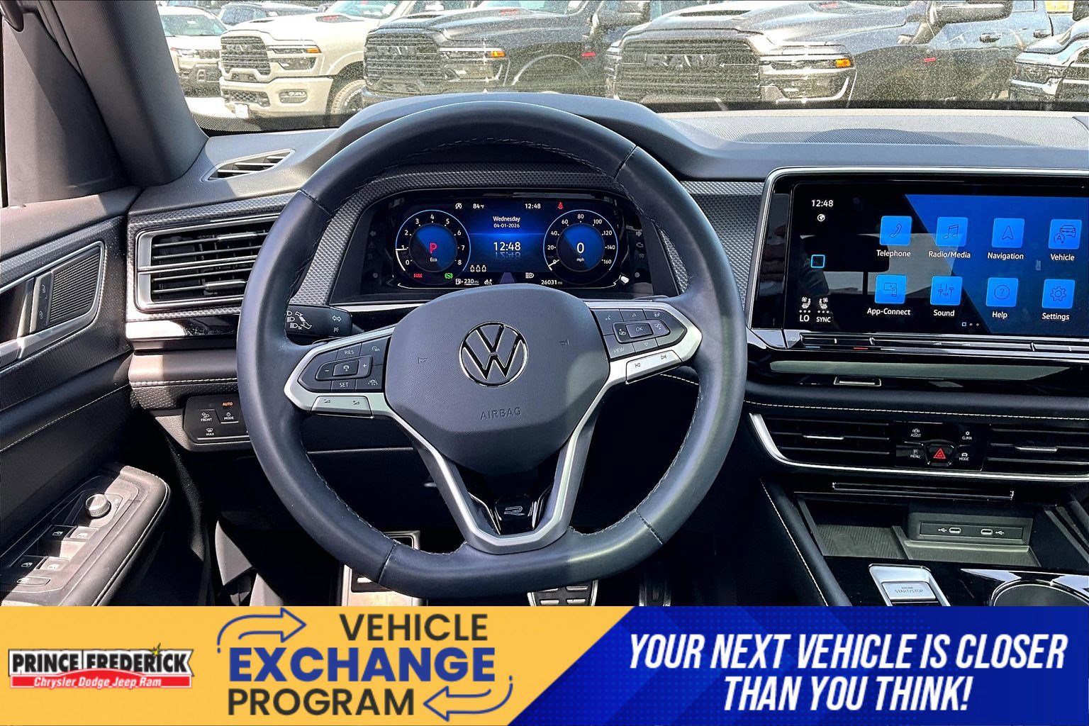 Used 2024 Volkswagen Atlas Cross Sport SEL R-Line AWD/4WD image 5