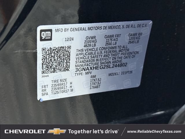 Used 2025 Chevrolet Equinox LT FWD image 32