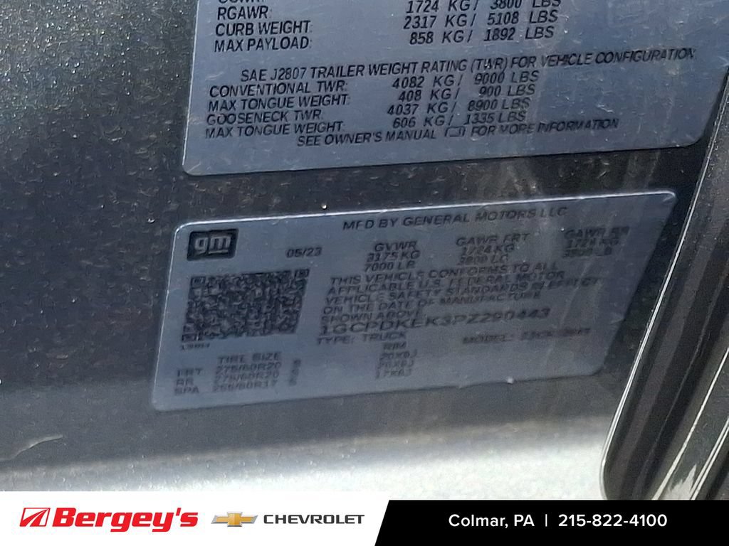 Certified 2023 Chevrolet Silverado 1500 LT AWD/4WD image 29