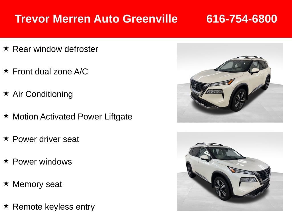 Used 2023 Nissan Rogue SL w/ SL Premium Package image 32
