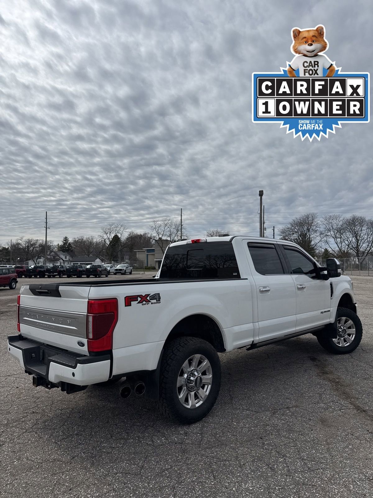 Used 2020 Ford F350 Platinum w/ FX4 Off-Road Package image 2