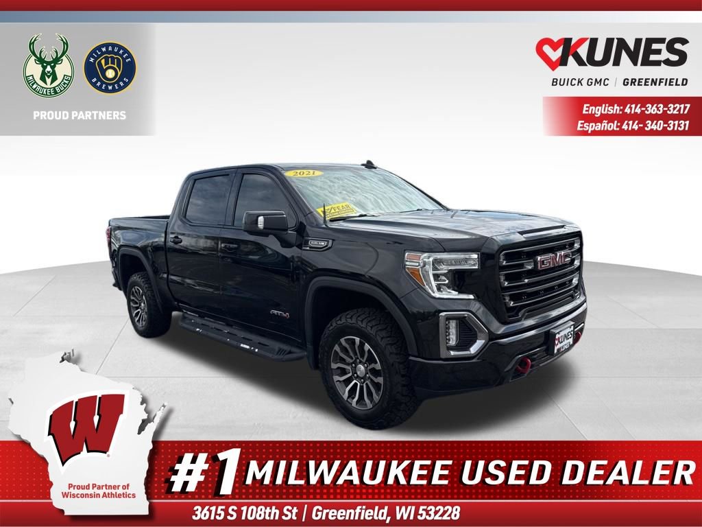 Used 2021 GMC Sierra 1500 AT4 w/ AT4 Preferred Package AWD/4WD image 1