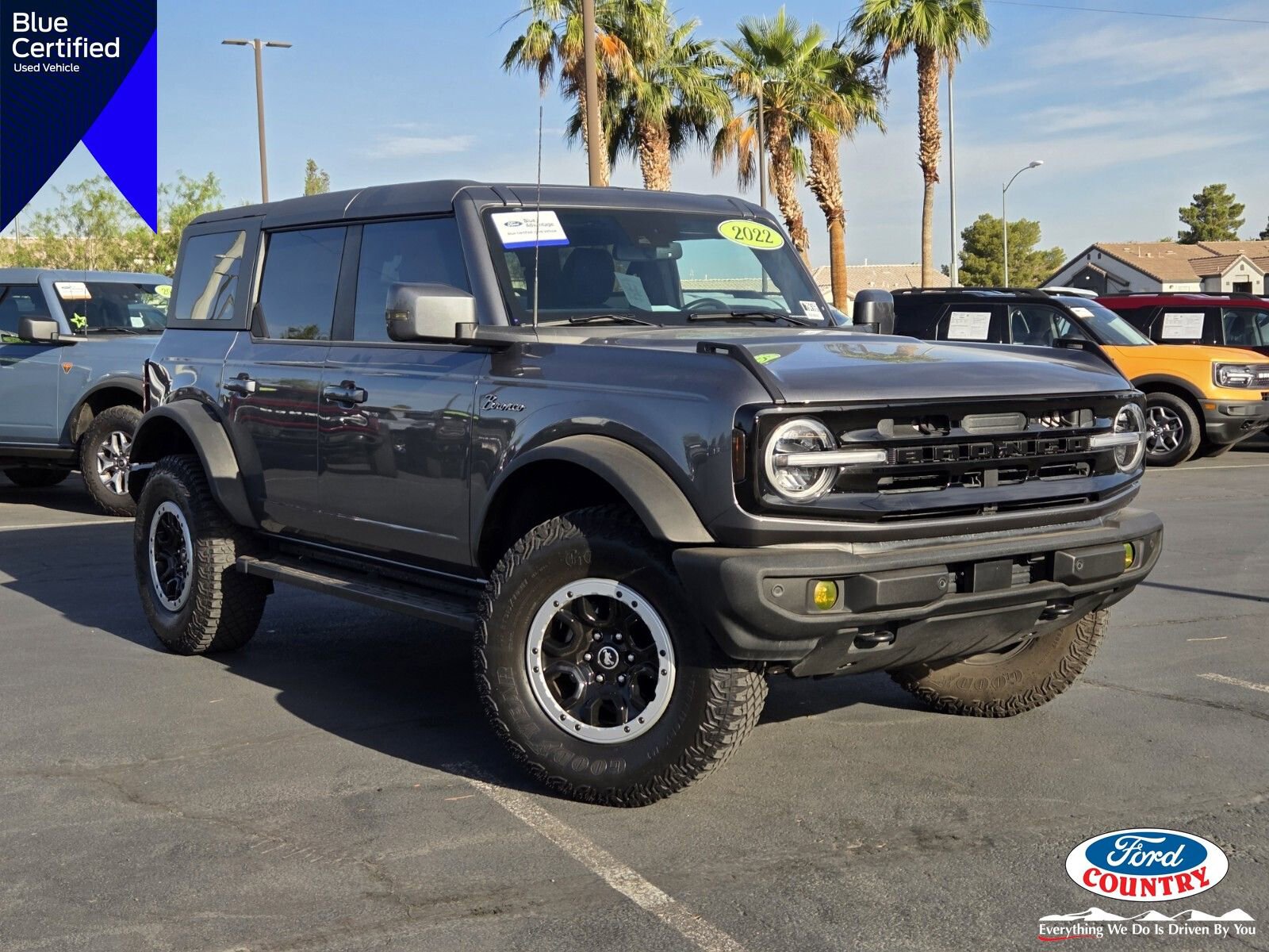 Certified 2022 Ford Bronco Outer Banks w/ Sasquatch Package AWD/4WD image 1