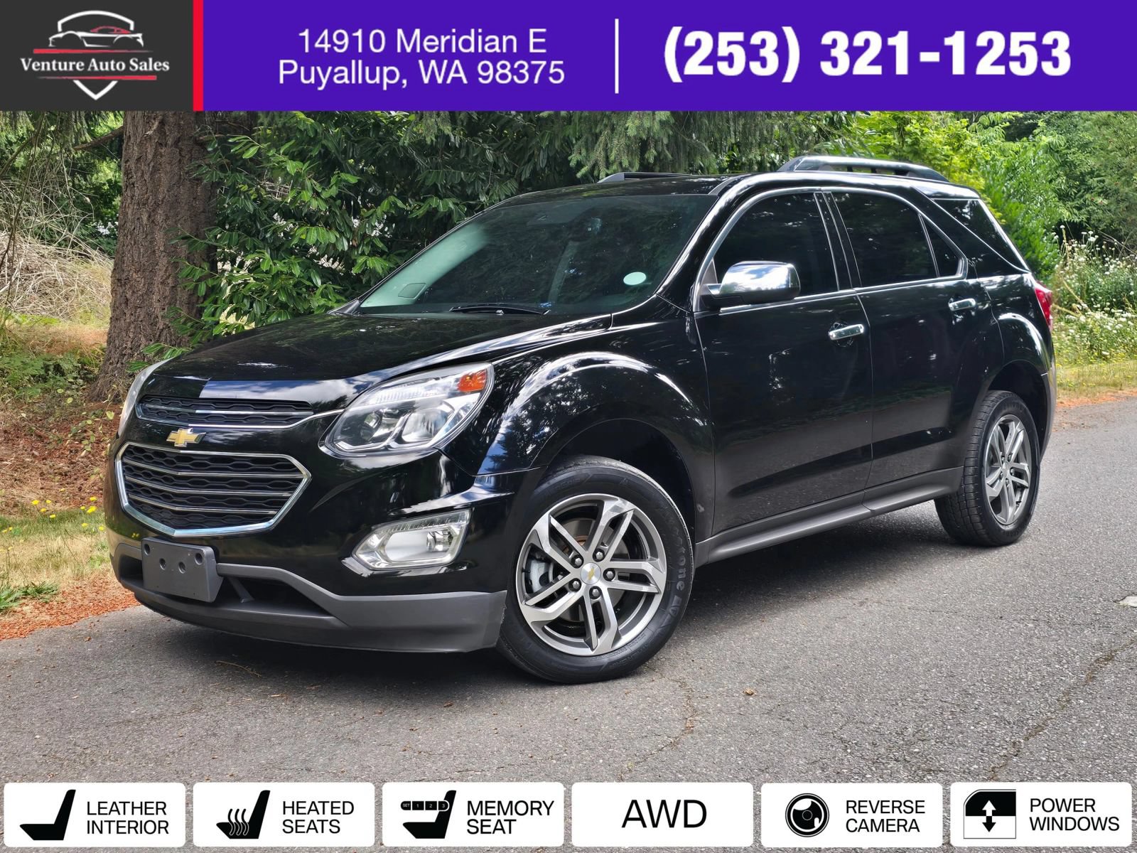 Used 2017 Chevrolet Equinox Premier w/ Enhanced Convenience Package AWD/4WD image 1