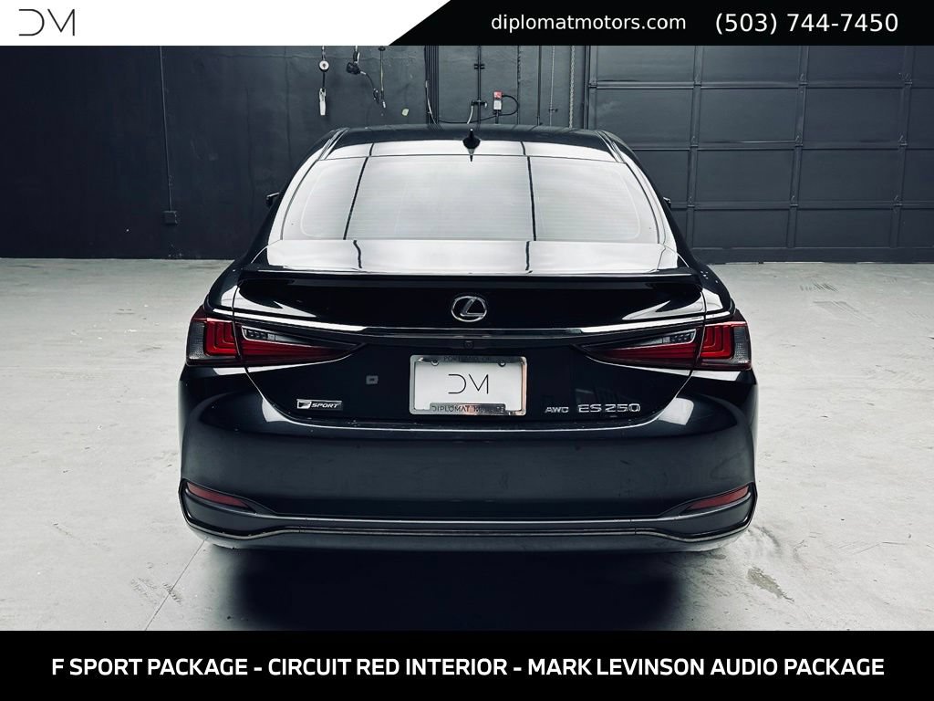 Used 2021 Lexus ES 250 F Sport w/ Accessory Package AWD/4WD image 6