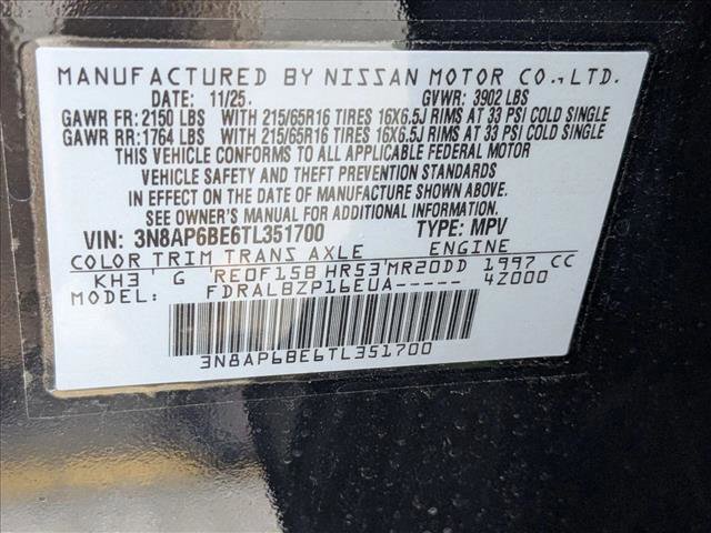 New 2026 Nissan Kicks S image 16