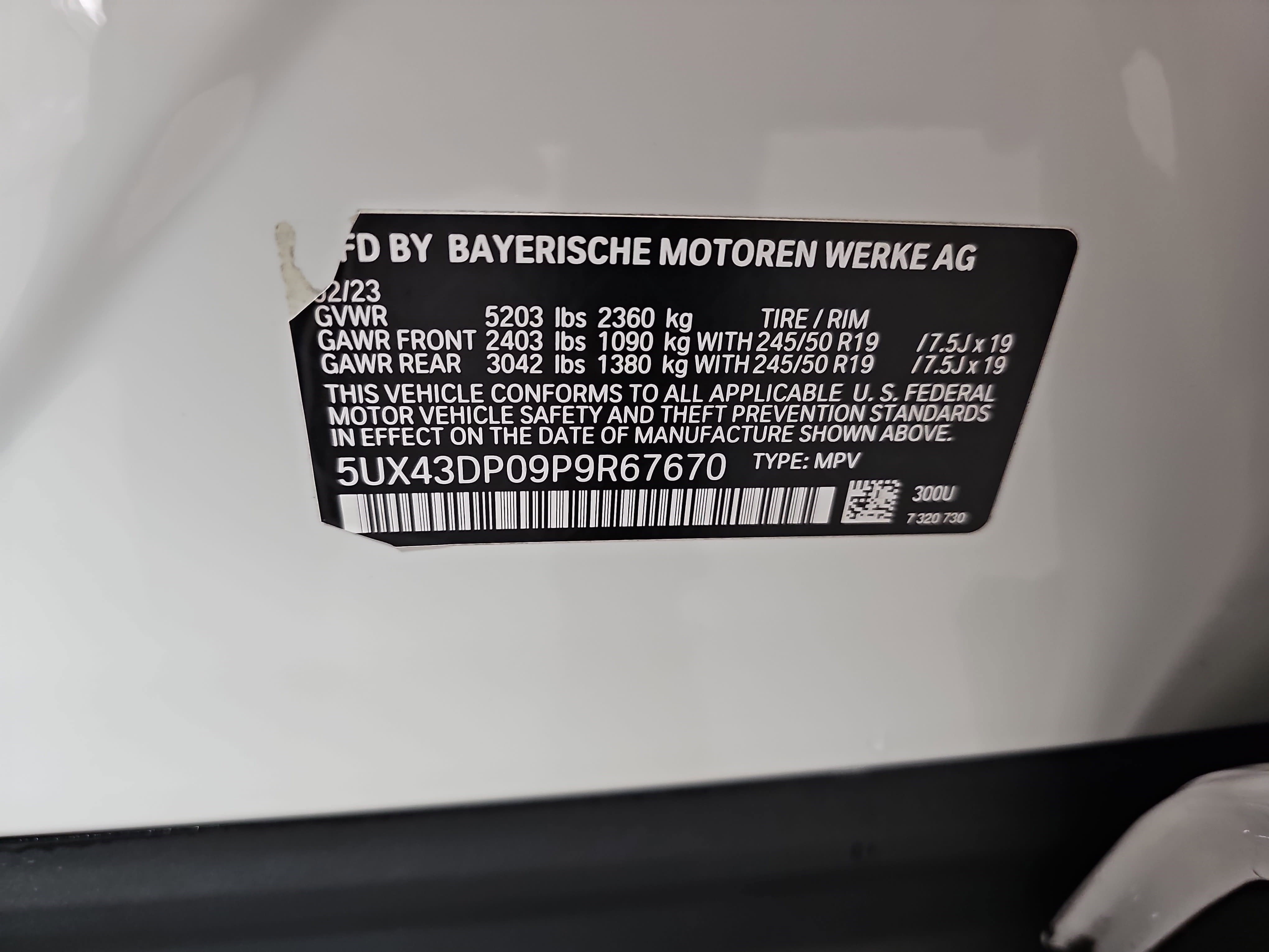 Used 2023 BMW X3 sDrive30i w/ Convenience Package image 38