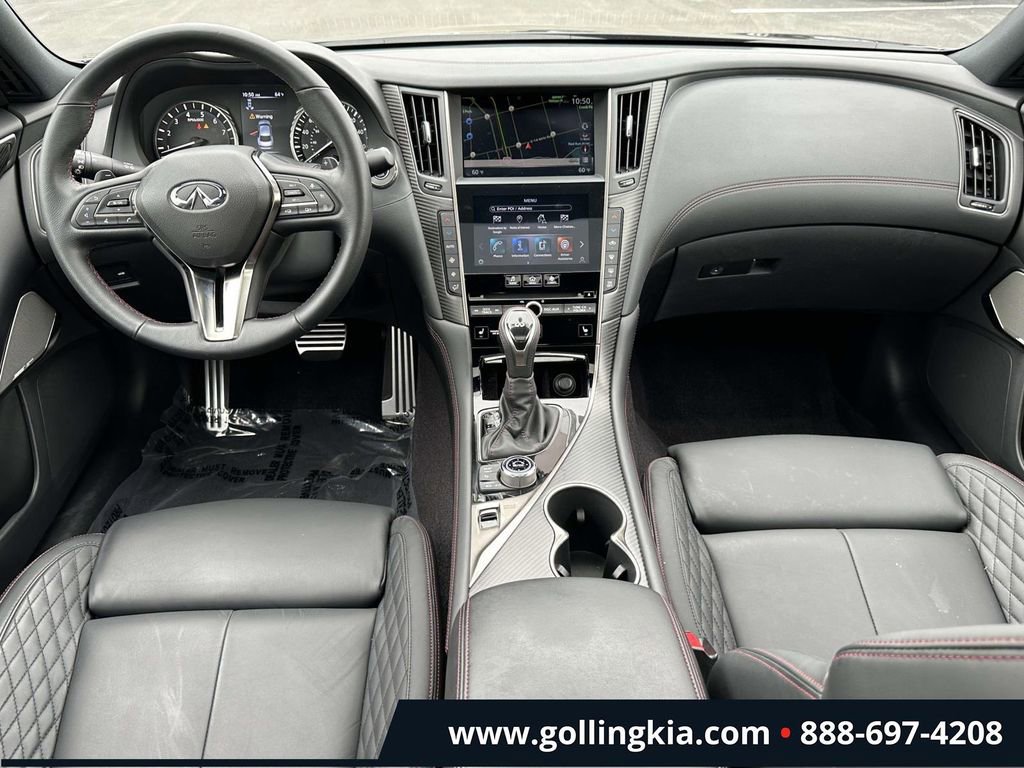 Used 2023 INFINITI Q50 Red Sport 400 w/ Black Opal Edition AWD/4WD image 12