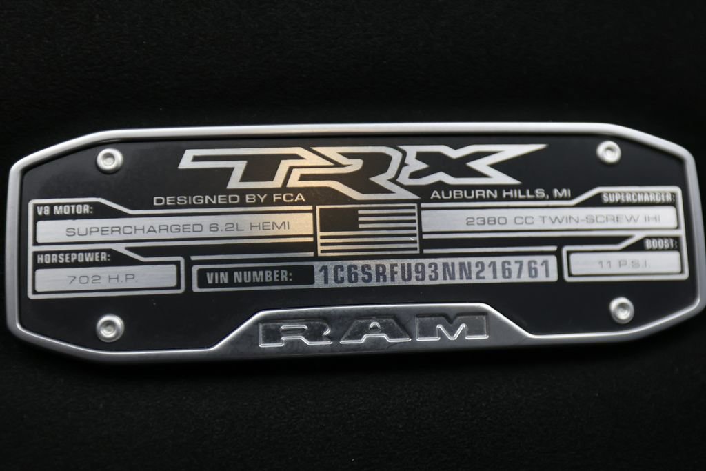 Used 2022 RAM 1500 TRX w/ TRX Level 2 Equipment Group image 42