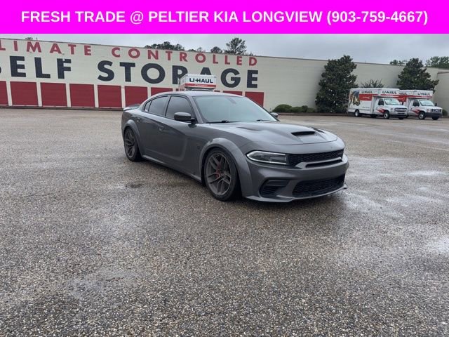Used 2021 Dodge Charger SRT Hellcat w/ Carbon/Suede Interior Package RWD image 3