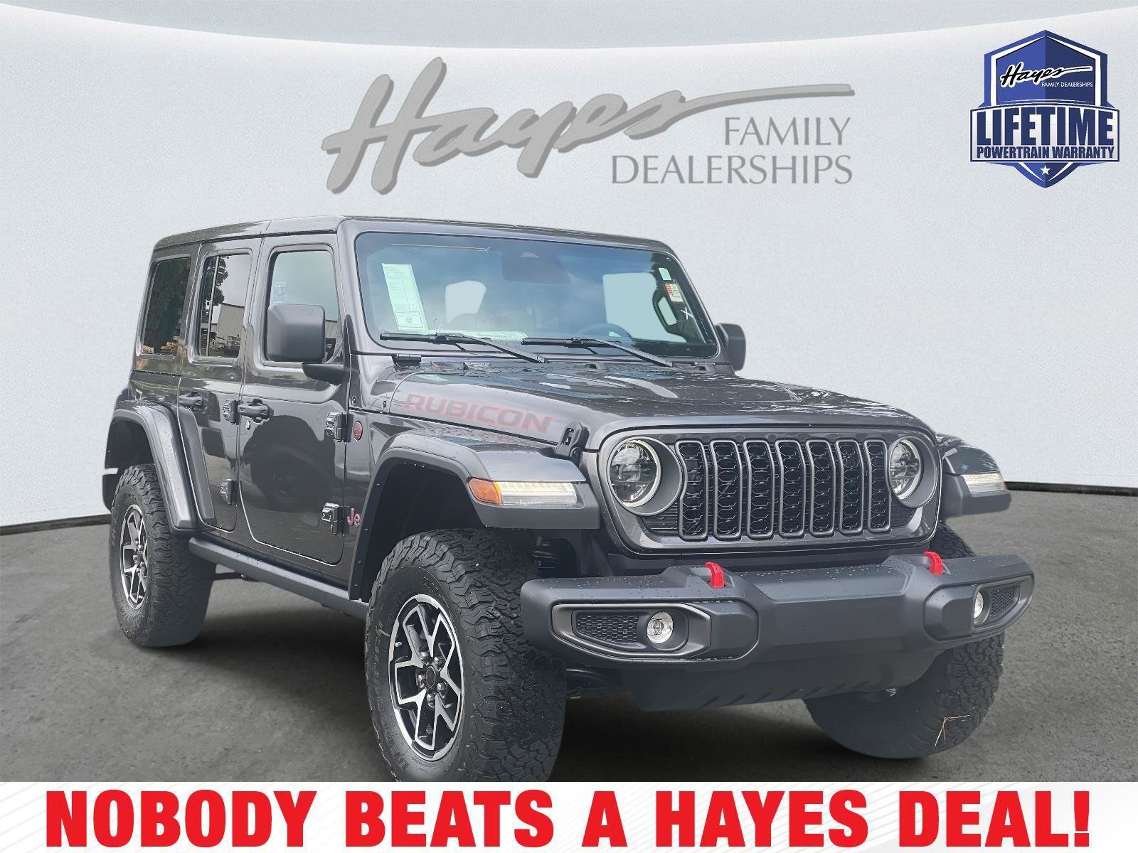 New 2025 Jeep Wrangler Unlimited Rubicon
