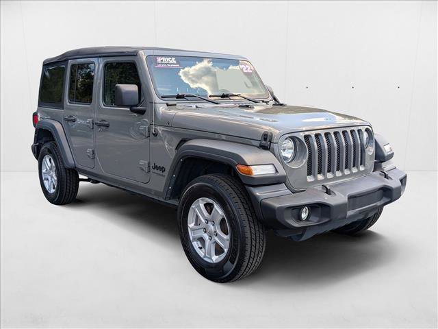 Used 2022 Jeep Wrangler Unlimited Sport image 3