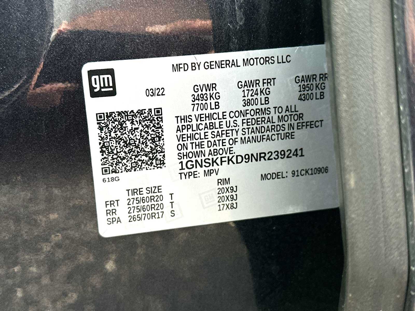 Used 2022 Chevrolet Suburban Premier AWD/4WD image 22