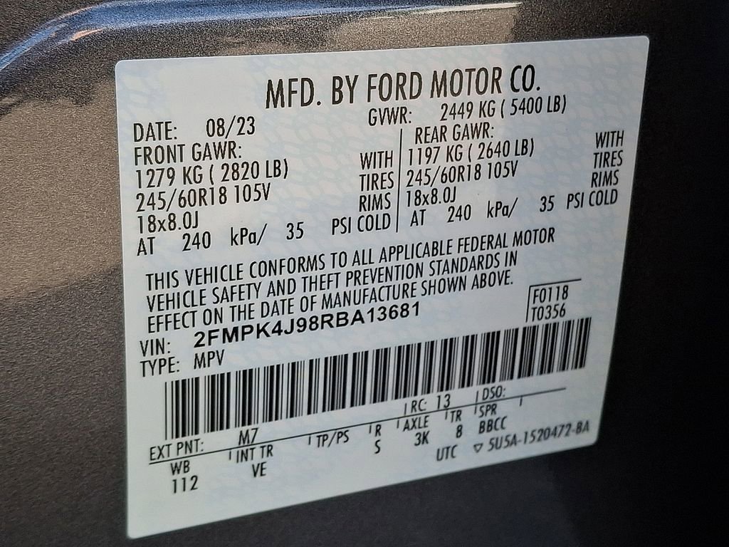 Used 2024 Ford Edge SEL w/ Convenience Package AWD/4WD image 28