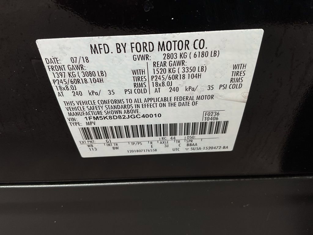 Used 2018 Ford Explorer XLT AWD/4WD image 41