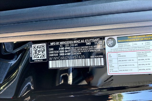 Certified 2022 Mercedes-Benz G 550 w/ Exclusive Interior Package image 29