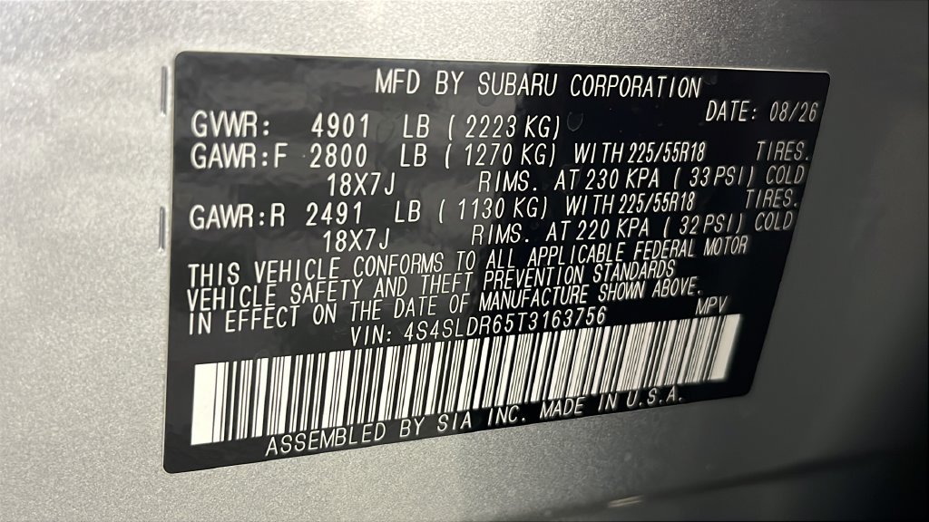 New 2026 Subaru Forester Limited AWD/4WD image 37