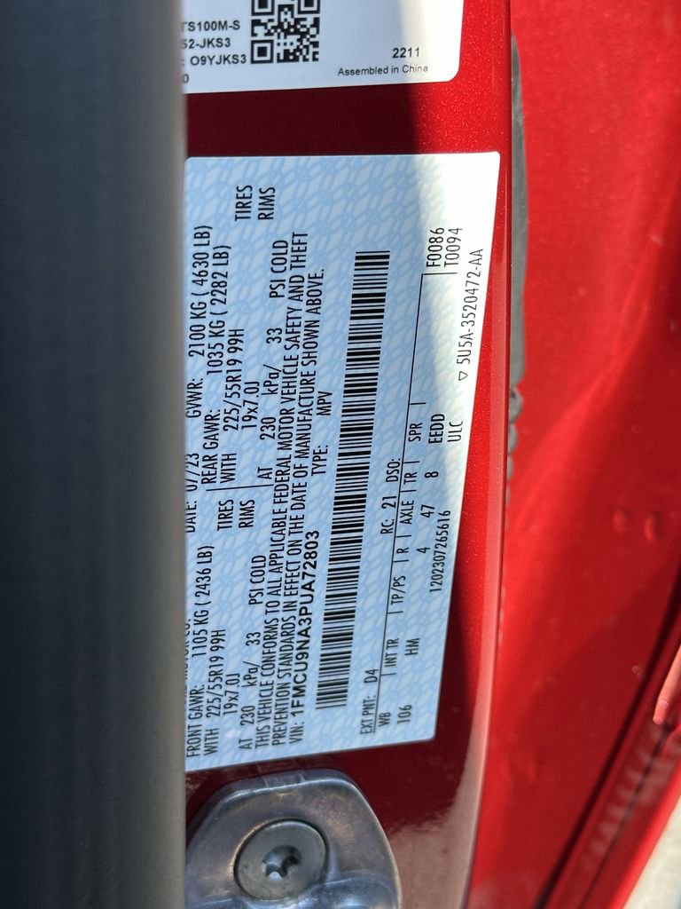 Used 2023 Ford Escape ST-Line Select w/ Tech Pack #2 image 36