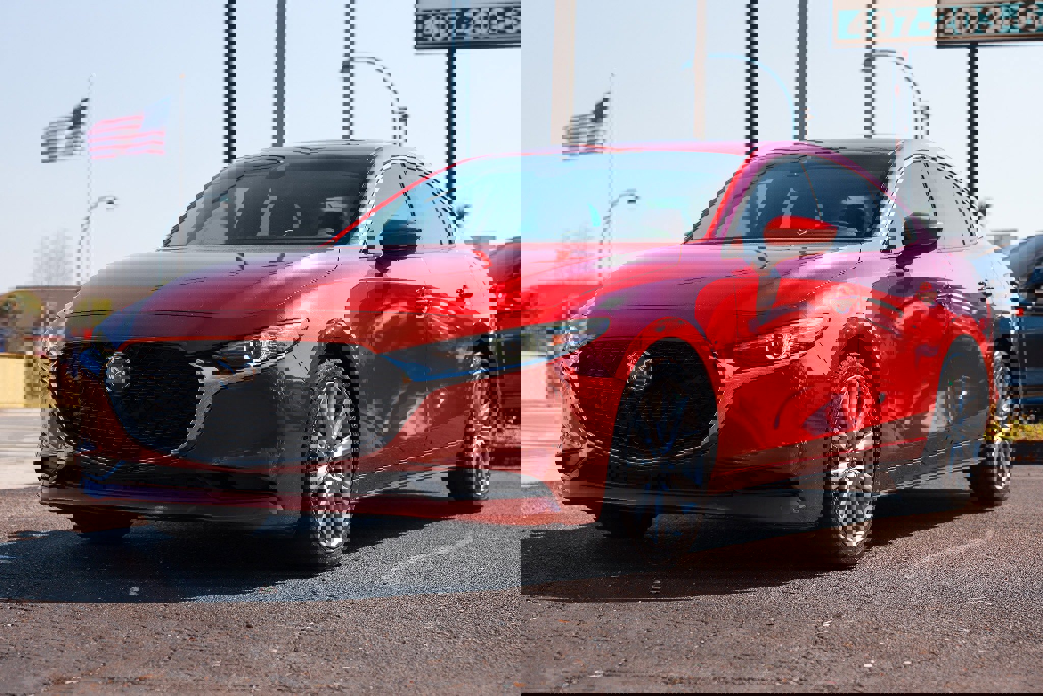 Used 2020 MAZDA MAZDA3 Sedan w/ Premium Package image 4