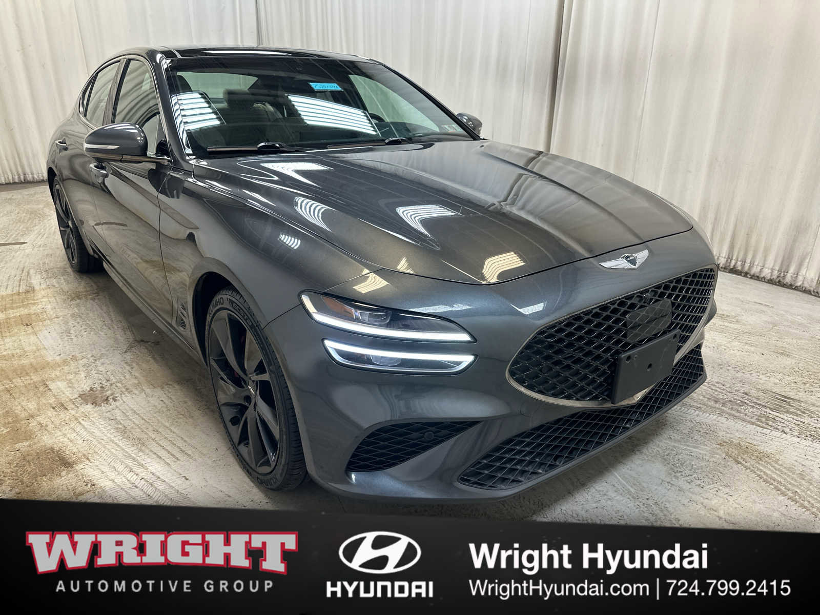 Used 2022 Genesis G70 3.3T w/ Sport Prestige Package image 1