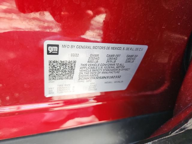 Used 2022 Chevrolet Blazer RS w/ Enhanced Convenience Package AWD/4WD image 25