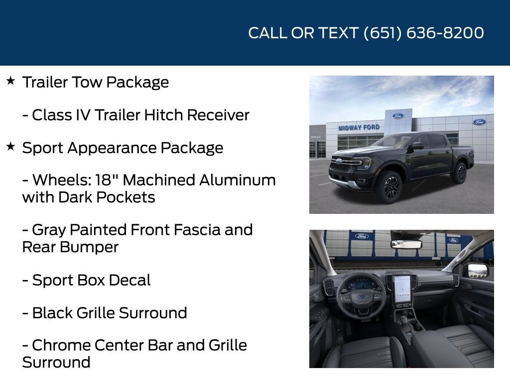 New 2026 Ford Ranger Lariat AWD/4WD image 10