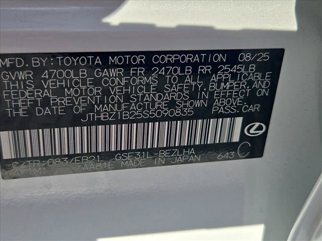 Used 2025 Lexus IS 350 F Sport w/ Accessory Package RWD image 14