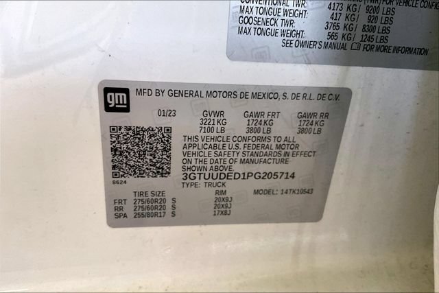 Used 2023 GMC Sierra 1500 SLT AWD/4WD image 14