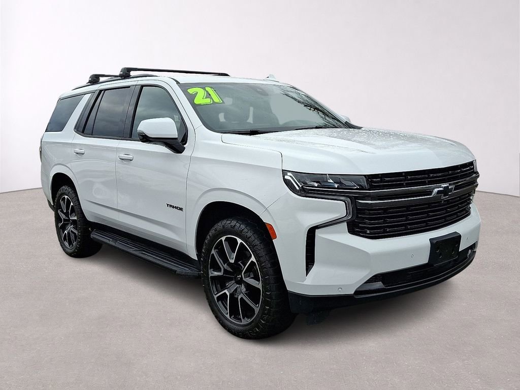 Used 2021 Chevrolet Tahoe RST w/ Luxury Package image 1