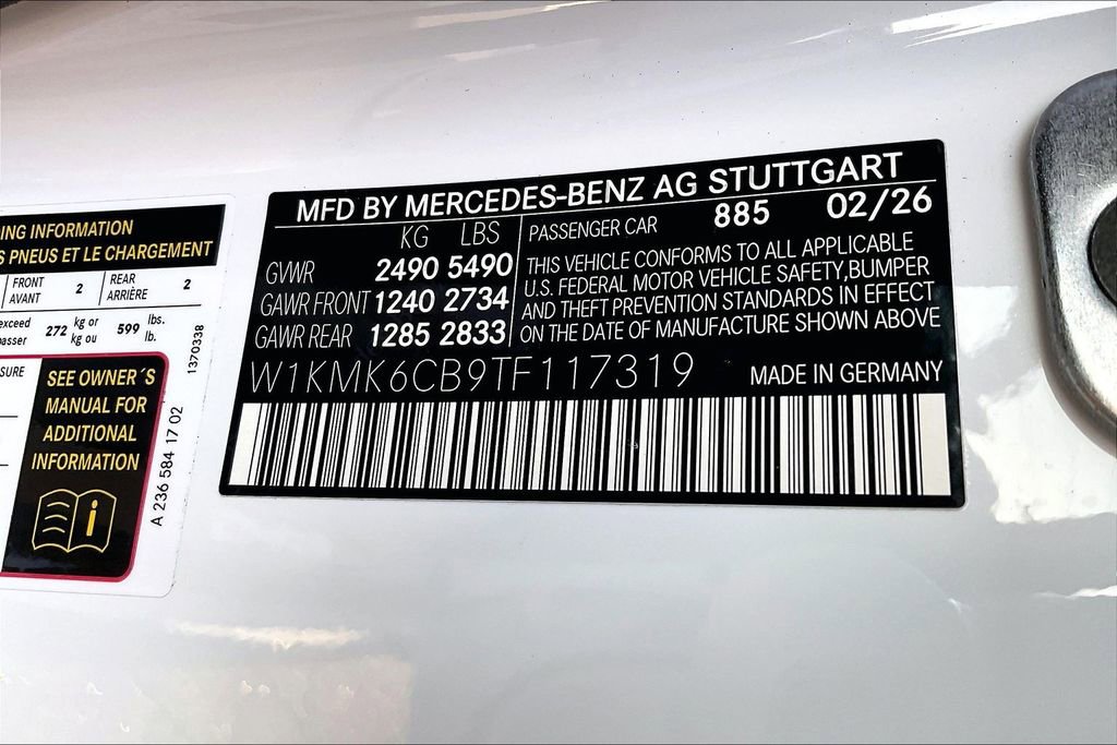 New 2026 Mercedes-Benz CLE 53 AMG 4MATIC Cabriolet image 12