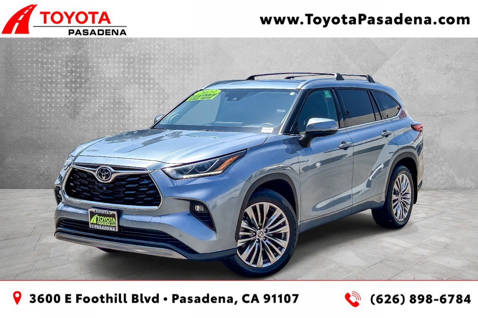 Used 2023 Toyota Highlander Platinum FWD image 1