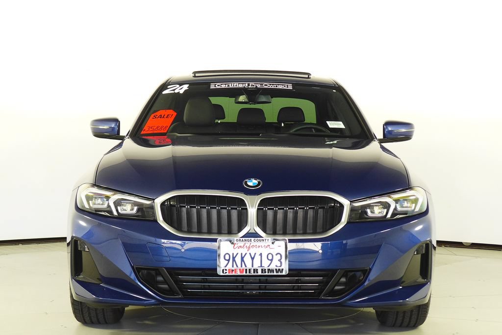 Certified 2024 BMW 330i Sedan w/ Premium Package RWD image 3