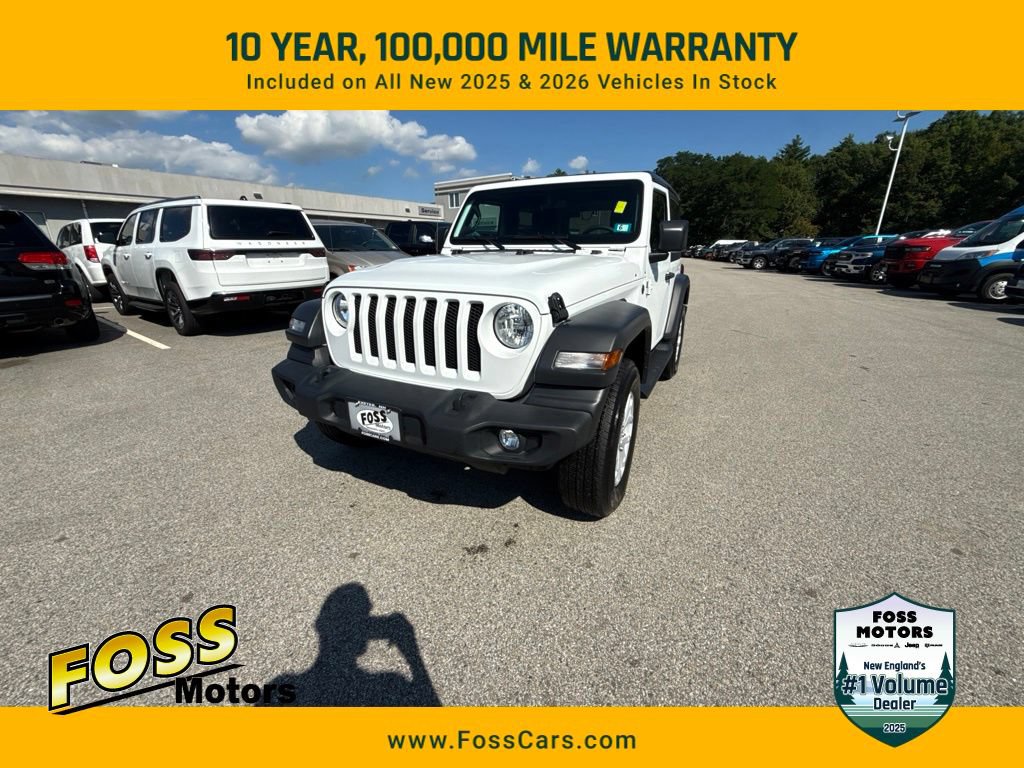 Certified 2023 Jeep Wrangler Sport AWD/4WD image 1