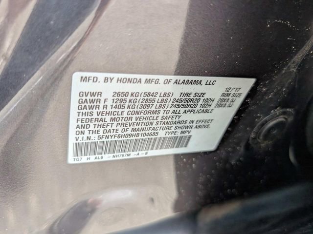 Used 2017 Honda Pilot Elite image 9