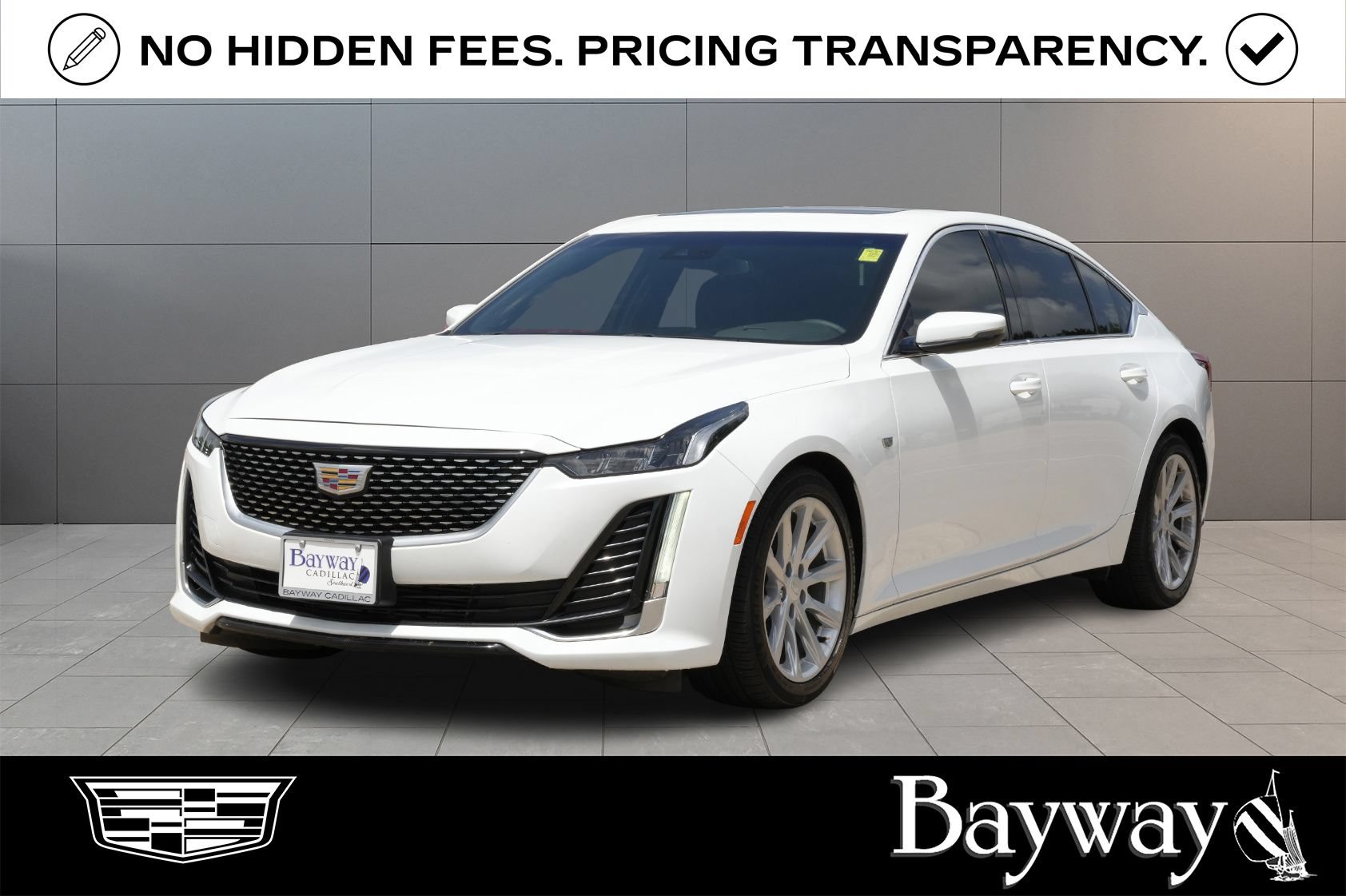 Certified 2023 Cadillac CT5 Luxury w/ Sun And Sound Package RWD image 1