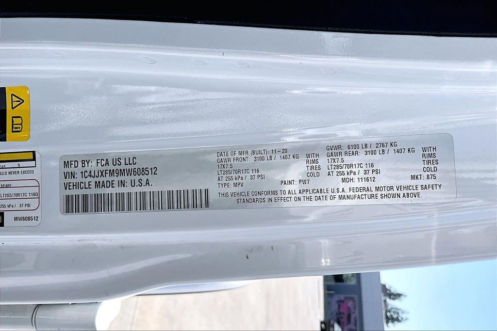Certified 2021 Jeep Wrangler Unlimited Rubicon AWD/4WD image 29