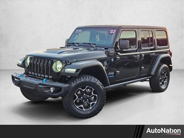 Used 2022 Jeep Wrangler Unlimited Rubicon 4xe w/ Steel Bumper Group