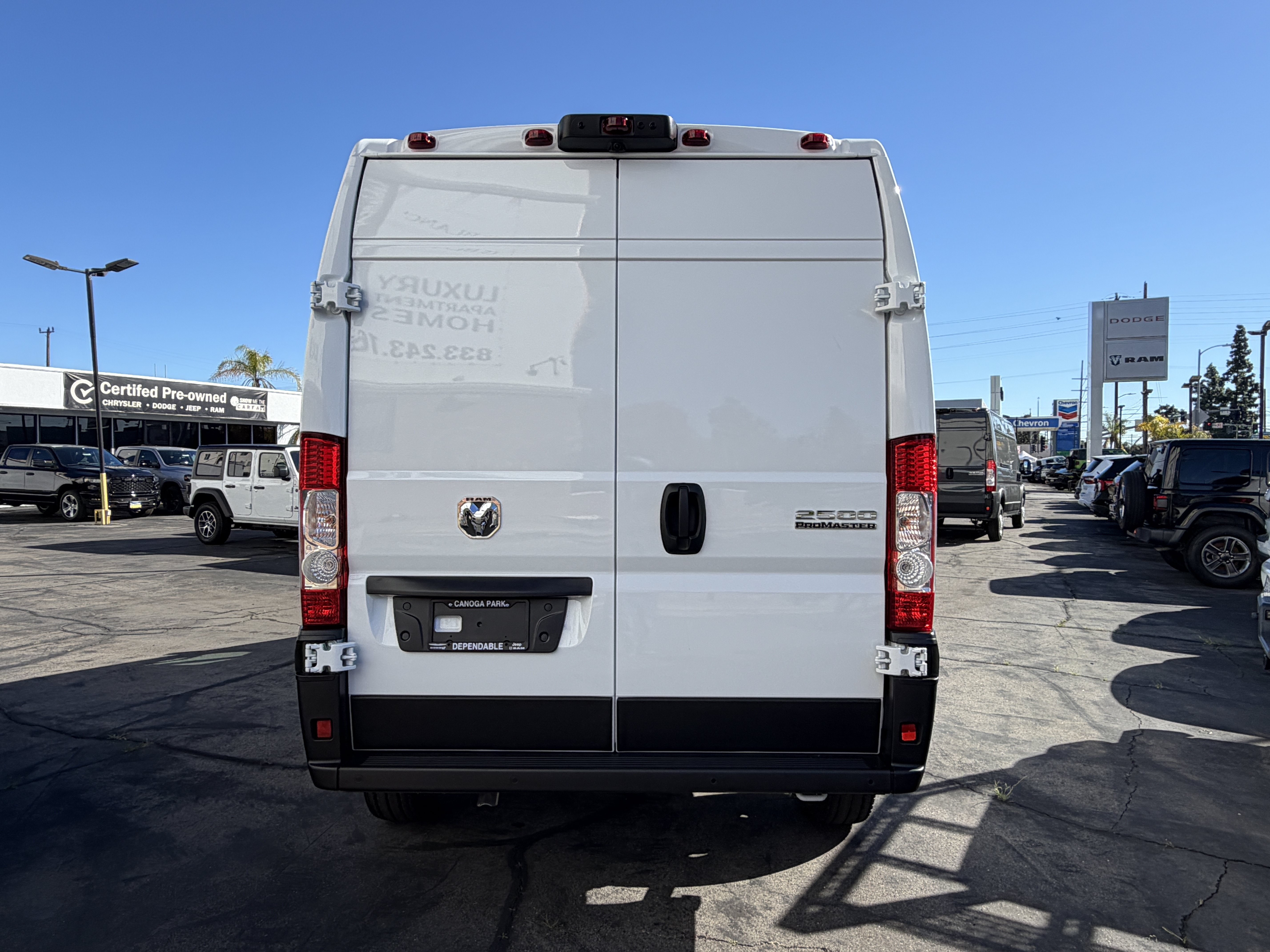 New 2026 RAM ProMaster 2500 w/ Safety Group FWD image 8