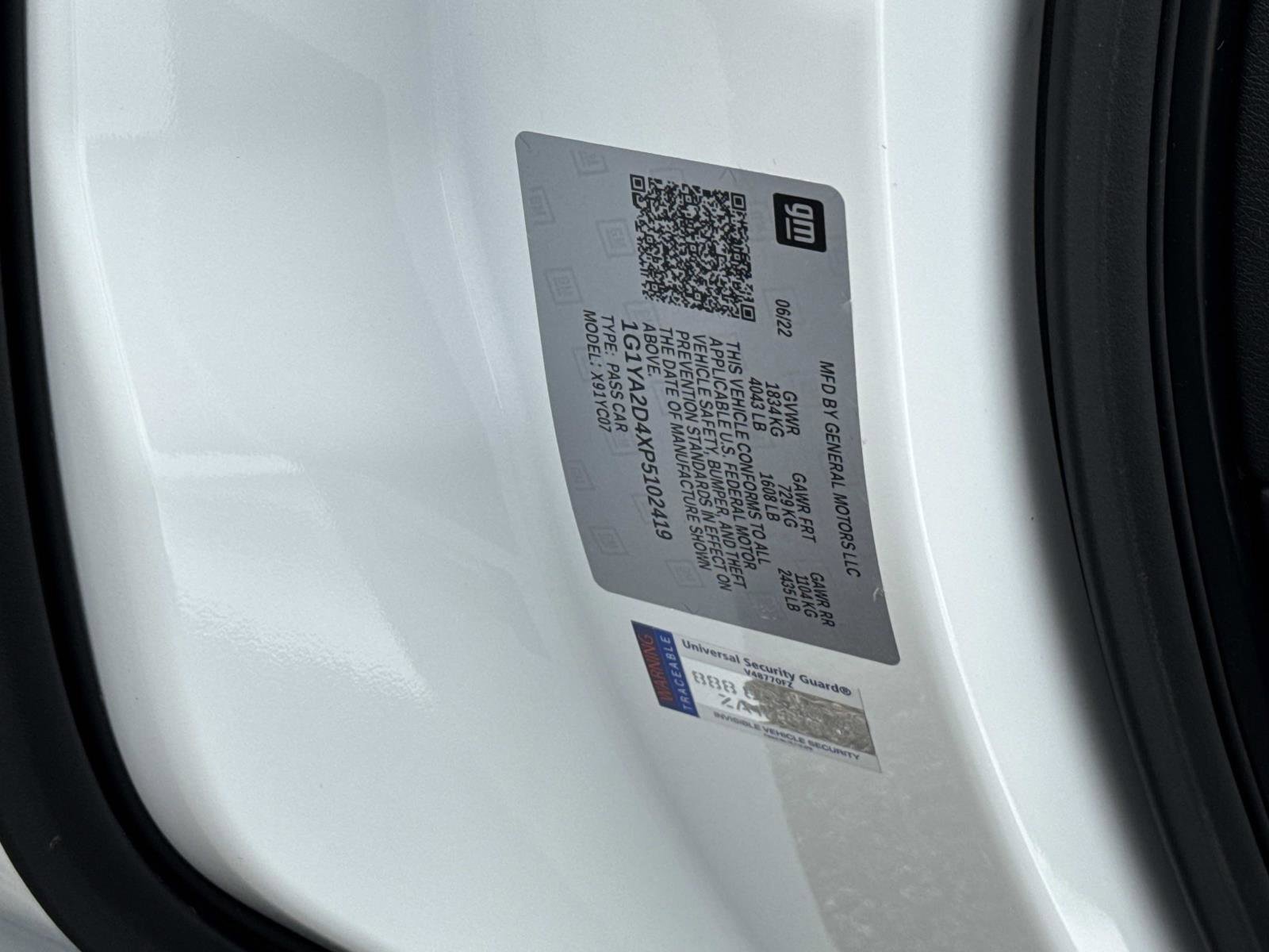 Certified 2023 Chevrolet Corvette Stingray Coupe w/ Z51 Performance Package image 31