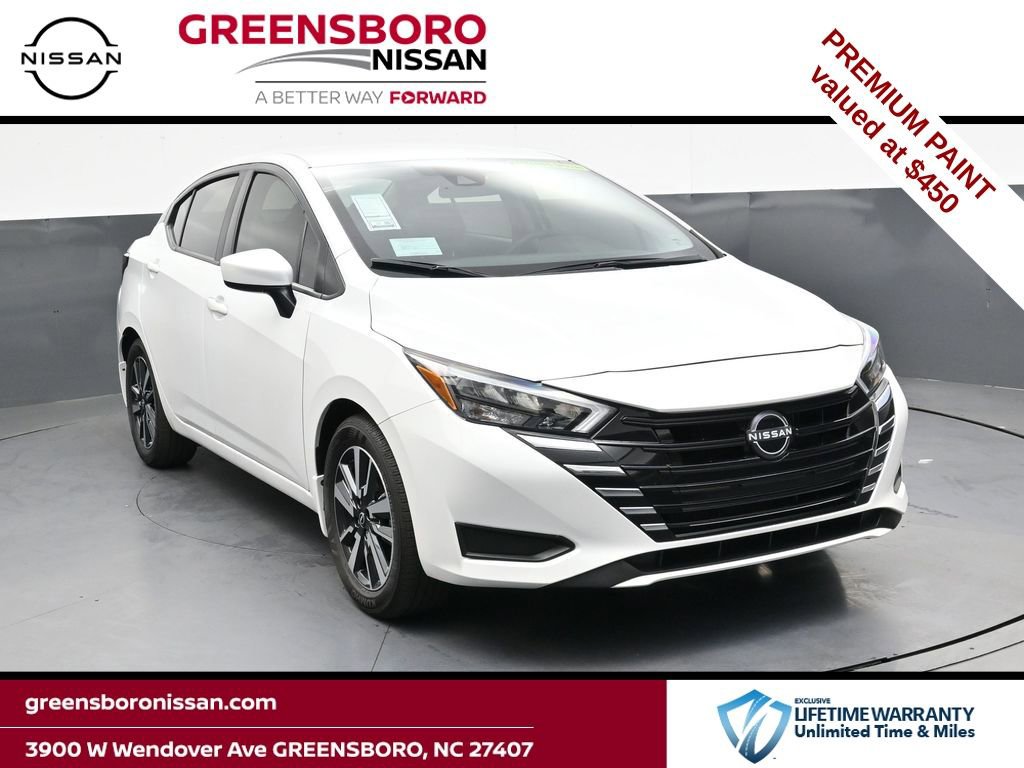 Certified 2025 Nissan Versa SV w/ Trunk Package