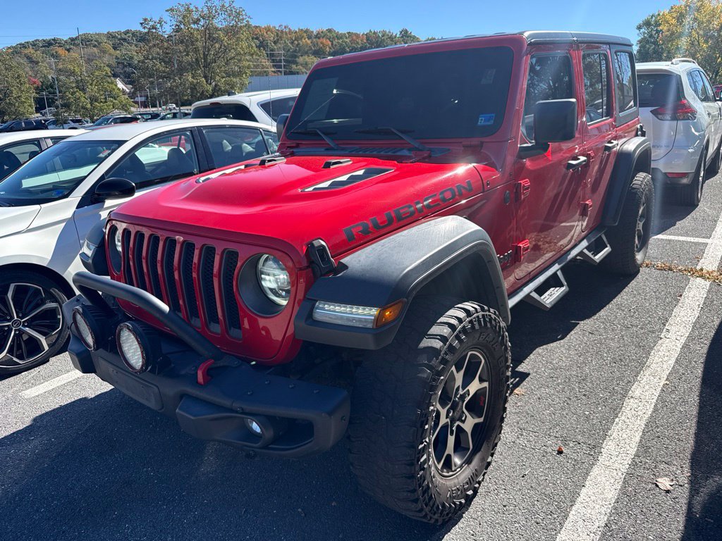 Used 2021 Jeep Wrangler Unlimited Rubicon w/ Steel Bumper Group AWD/4WD image 2