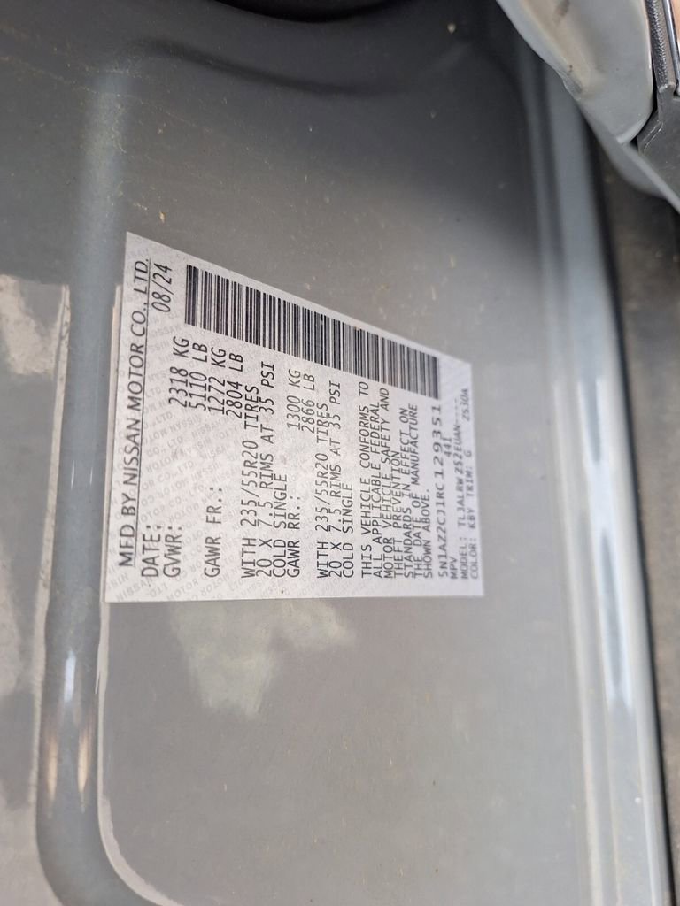 Used 2024 Nissan Murano SL FWD image 33